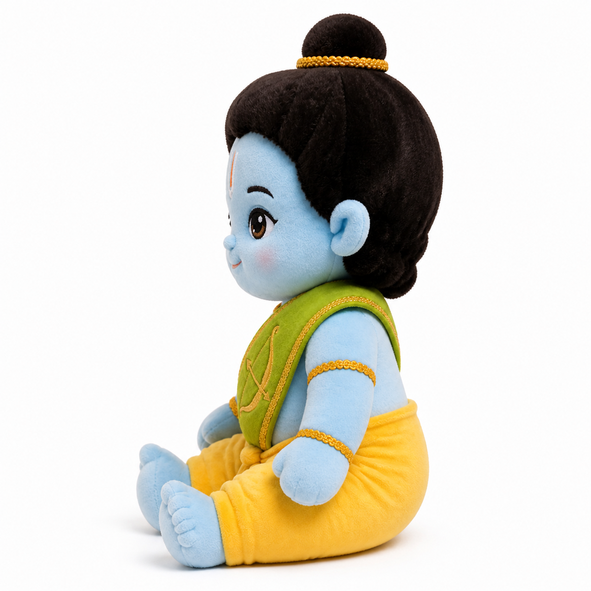 Coshi Ram interactive deity companion, side view