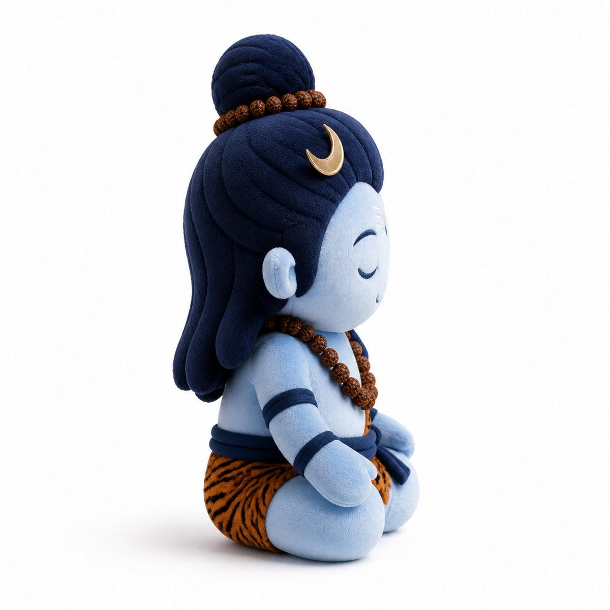 Coshi Shiva interactive deity companion, side view